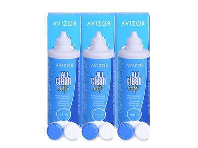 Solution Avizor All Clean Soft 3 x 350 ml