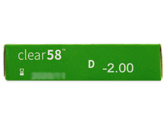 Clear 58 (6 lentilles)