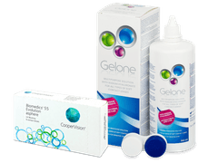 Biomedics 55 Evolution (6 lentilles) + Gelone 360 ml