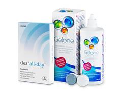 Clear All-Day (6 lentilles) + Gelone 360 ml