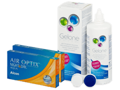 Air Optix Night and Day Aqua (2x3 lentilles) + Gelone 360 ml