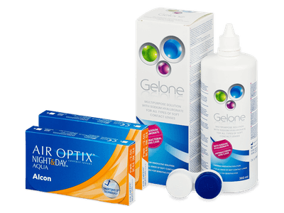 Air Optix Night and Day Aqua (2x3 lentilles)