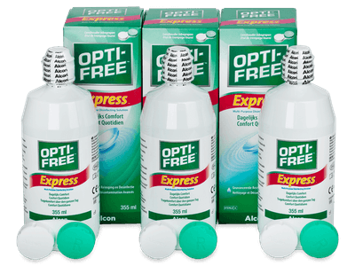 Solution OPTI-FREE Express 3 x 355 ml