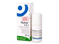 Gouttes pour les yeux Hyabak 10 ml 