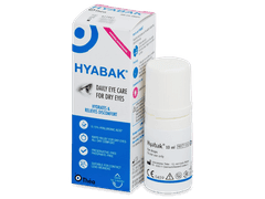 Gouttes pour les yeux Hyabak 10 ml 