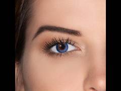 Lentilles de contact effet naturel Bleu - Air Optix (2 lentilles)