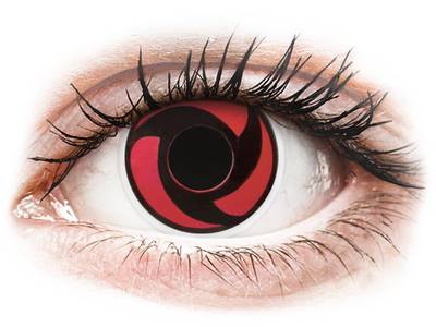 Lentilles de contact Rouge Mangekyu - ColourVue Crazy