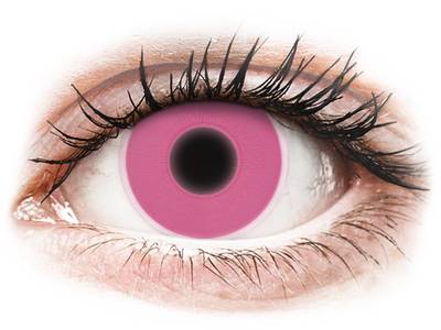 Lentilles de contact Rose Glow - ColourVue Crazy