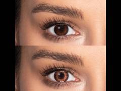 Lentilles de contact Marron - correctrices - TopVue Color (10 lentilles journalières)