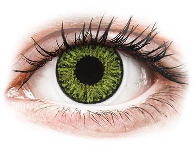 Lentilles de contact Vert Fresh Green - correctrices - TopVue Color