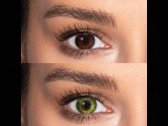 Lentilles de contact Vert Fresh Green - TopVue Color (10 lentilles journalières)