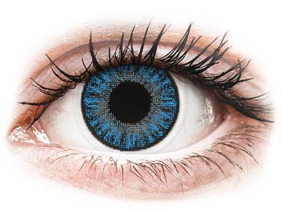 Lentilles de contact Bleu Sapphire Blue - correctrices - TopVue Color