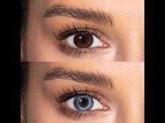 Lentilles de contact Bleu Sapphire Blue - TopVue Color (10 lentilles journalières)