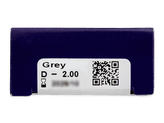 Lentilles de contact Gris - correctrices - TopVue Color (2 lentilles mensuelles)