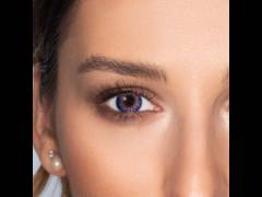 Lentilles de contact Bleu True Sapphire - correctrices - TopVue Color (2 lentilles mensuelles)