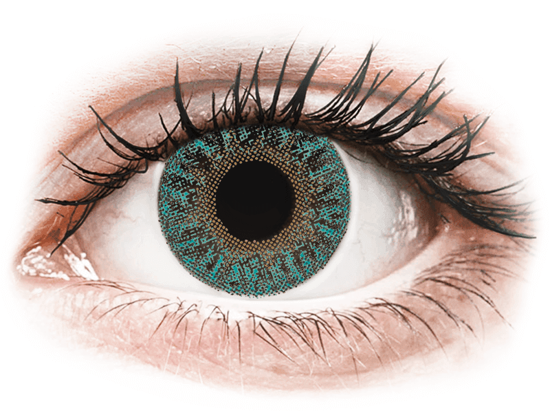 TopVue Color - Turquoise - correctrices (2 lentilles)