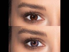 TopVue Color - Grey - non correctrices (2 lentilles)