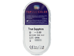 TopVue Color - True Sapphire - non correctrices (2 lentilles)