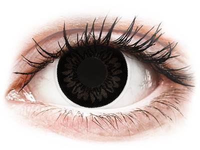 Lentilles de contact Noir Dolly Black - ColourVUE BigEyes