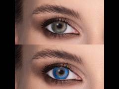 FreshLook ColorBlends True Sapphire - correctrices (2 lentilles)