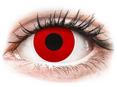 ColourVUE Crazy Lens - Red Devil - journalières non correctrices