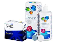 PureVision Multi-Focal (6 lentilles) + Gelone 360 ml
