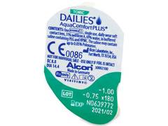 Dailies AquaComfort Plus Toric (90 lentilles)