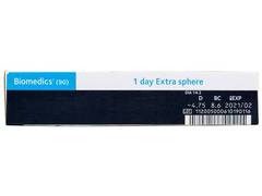 Biomedics 1 Day Extra (30 lentilles)