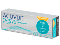 Acuvue Oasys 1-Day with HydraLuxe for Astigmatism (30 lentilles)