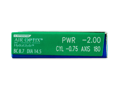 Air Optix plus HydraGlyde for Astigmatism (3 lentilles)