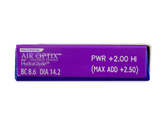 Air Optix plus HydraGlyde Multifocal (3 lentilles)