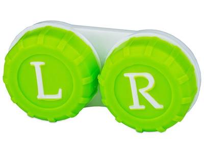 Étui à lentilles L+R - Vert