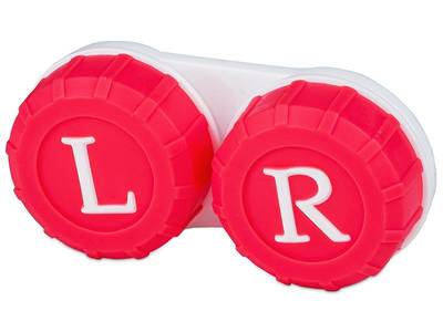Étui à lentilles L+R - Rouge