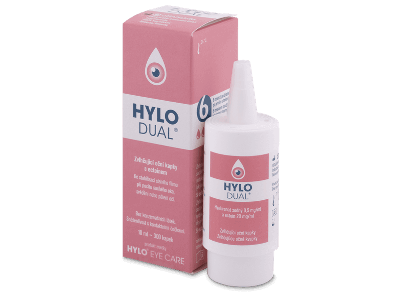 Gouttes pour les yeux HYLO-DUAL 10 ml 