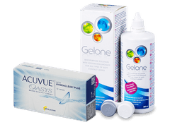 Acuvue Oasys (12 lentilles) + Gelone 360 ml