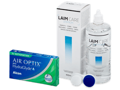 Air Optix plus HydraGlyde for Astigmatism (6 lentilles) + Laim Care solution 400 ml