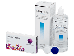 Avaira Vitality Toric (6 lentilles) + Laim Care solution 400 ml