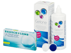Bausch + Lomb ULTRA for Presbyopia (6 lentilles) + Gelone 360 ml