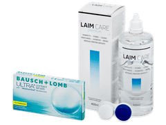 Bausch + Lomb ULTRA for Presbyopia (6 lentilles) + Laim Care solution 400 ml