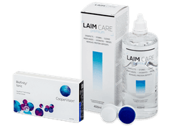 Biofinity Energys (6 lentilles) + Laim Care solution 400 ml
