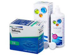 SofLens 38 (6 lentilles) + Gelone 360 ml