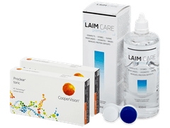 Proclear Toric XR (2x3 lentilles) + Laim Care solution 400 ml