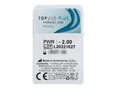 TopVue Monthly Plus (1 lentille)