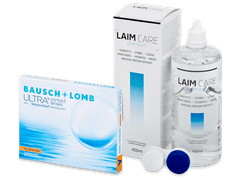 Bausch + Lomb ULTRA for Astigmatism (3 lentilles) + Laim Care solution 400 ml