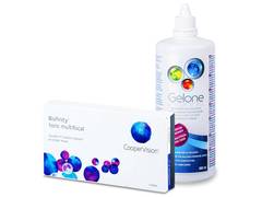 Biofinity Toric Multifocal (6 lentilles) + Gelone 360 ml