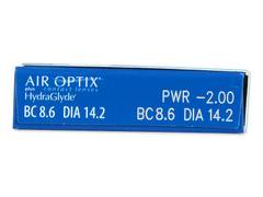 Air Optix plus HydraGlyde (6 lentilles)
