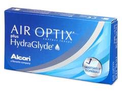Air Optix plus HydraGlyde (3 lentilles)