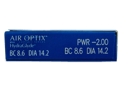 Air Optix plus HydraGlyde (3 lentilles)