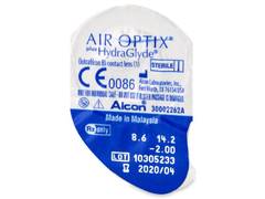 Air Optix plus HydraGlyde (3 lentilles)
