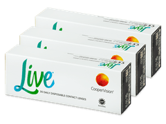 Live Daily Disposable (90 lentilles)